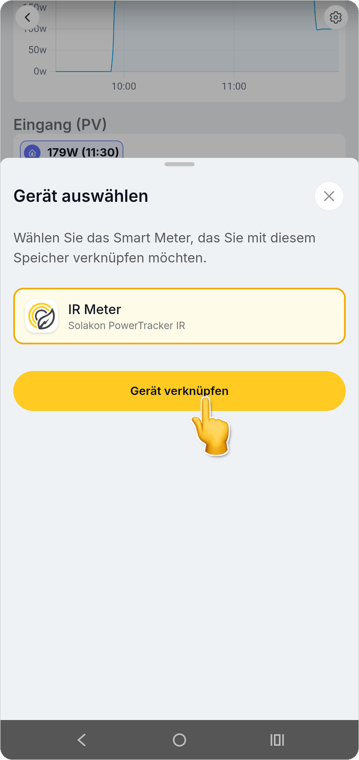 Verknüpfung bestätigen