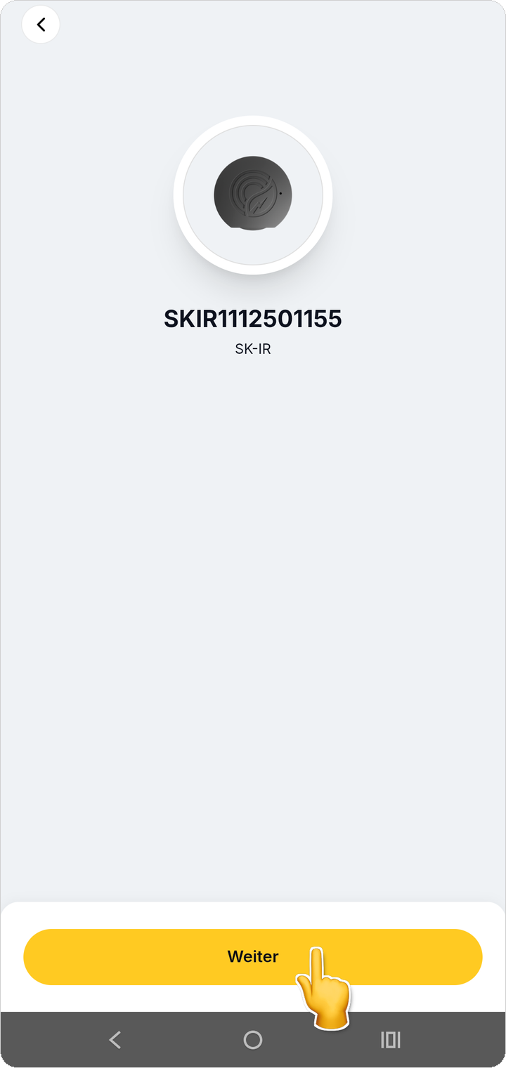 Geräte-ID bestätigen